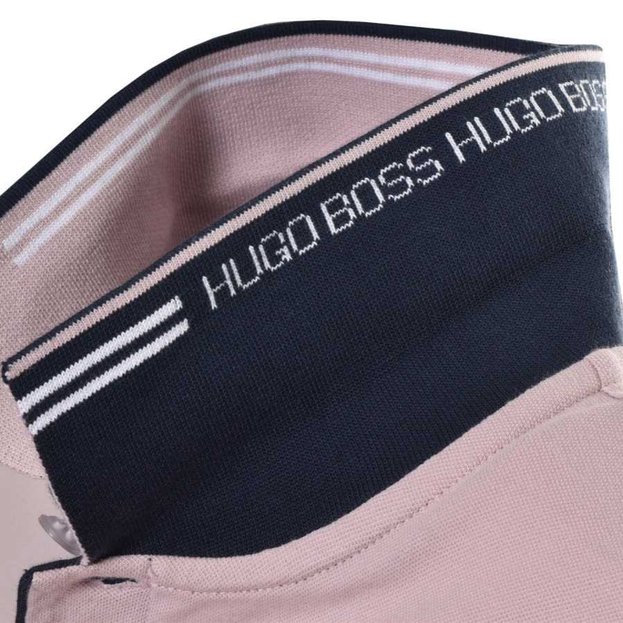 Alternative Image for ProductBOSS Paul Curved Polo T Shirt Pink3
